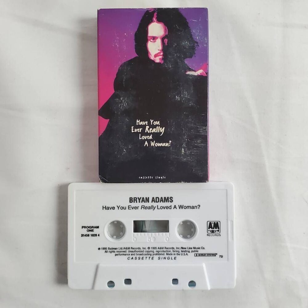 Bryan Adams – Have You Ever Really Loved a Woman? Cassette Single (1995)